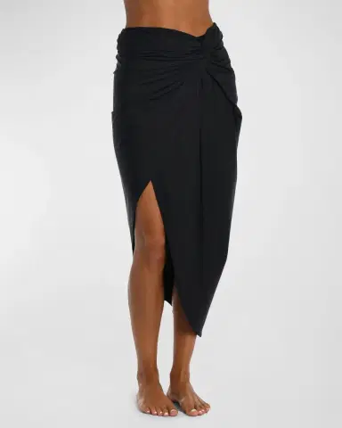 Sunshine 79 Gypset Convertible Faux Wrap Coverup | Thumbnail 2 Sunshine 79 Gypset Convertible Faux Wrap Coverup | Thumbnail 2