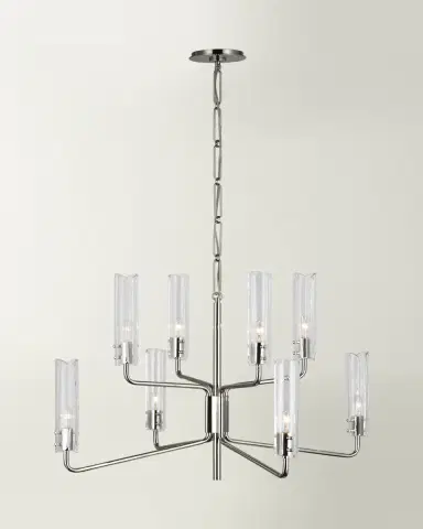 Visual Comfort Signature Casoria Medium Two-Tier Chandelier By AERIN | Thumbnail 2