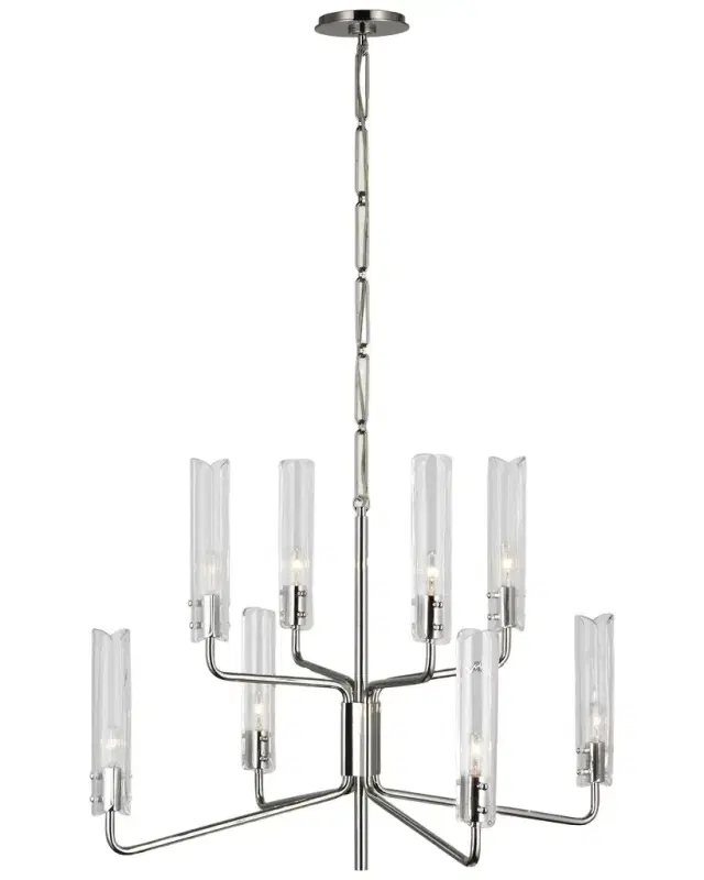 Visual Comfort Signature Casoria Medium Two-Tier Chandelier By AERIN