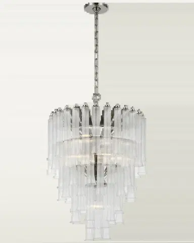 Visual Comfort Signature Lorelei Small Waterfall Chandelier By Julie Neill | Thumbnail 2