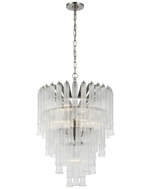 Visual Comfort Signature Lorelei Small Waterfall Chandelier By Julie Neill