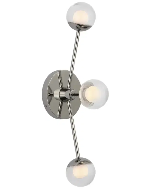 Visual Comfort Signature Alloway 19" Triple Linear Sconce By Kate Spade New York