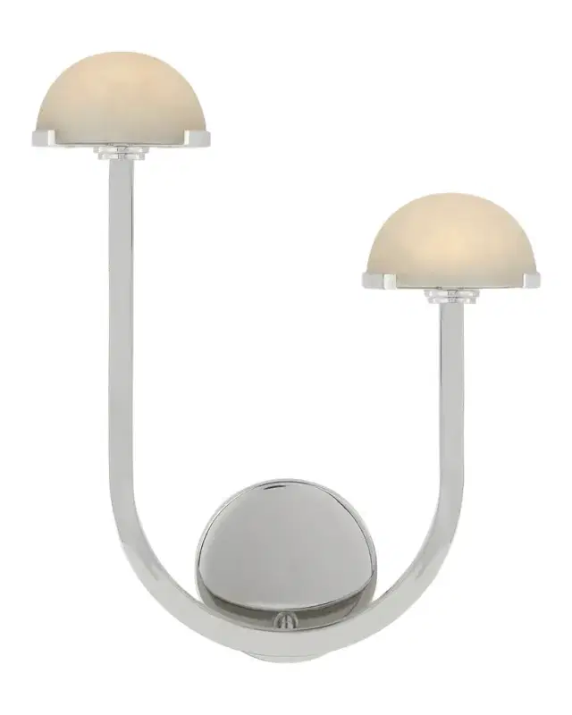 Visual Comfort Signature Pedra 15" Asymmetrical Right Sconce By Kelly Wearstler