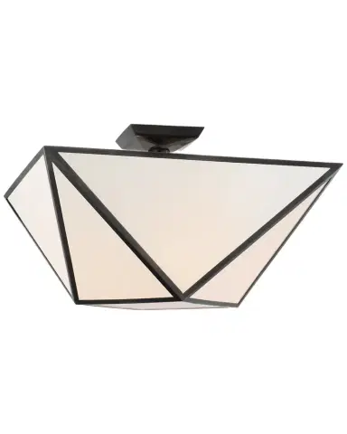 Visual Comfort Signature Lorino Large Semi-Flush Mount By Julie Neill | Thumbnail 1