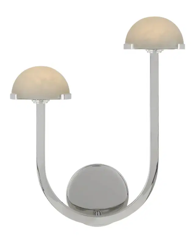 Visual Comfort Signature Pedra 15" Asymmetrical Left Sconce By Kelly Wearstler