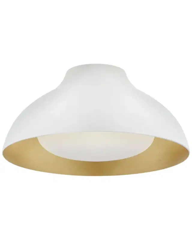 Visual Comfort Signature Agnes 15" Flush Mount By AERIN