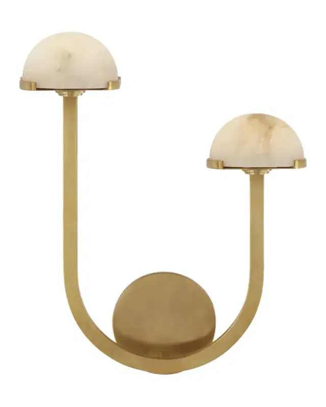 Visual Comfort Signature Pedra 15" Asymmetrical Right Sconce By Kelly Wearstler