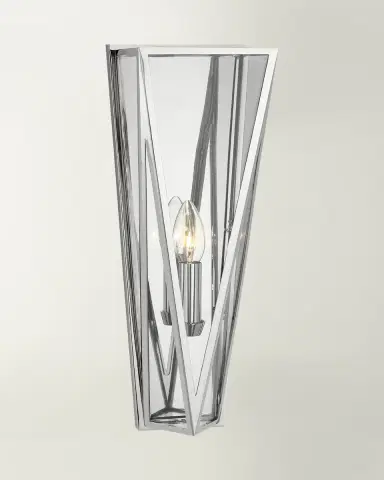 Visual Comfort Signature Lorino Medium Sconce In Bronze With Clear Glass By Julie Neill | Thumbnail 2