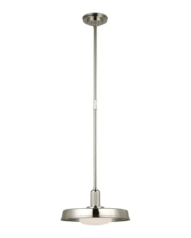 Visual Comfort Signature Ruhlmann 14" Factory Pendant Light by Chapman & Myers