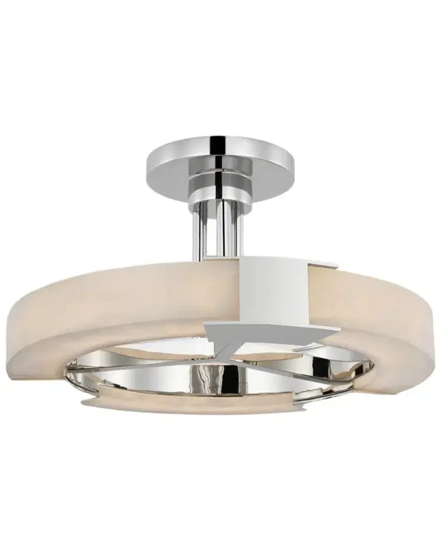 Visual Comfort Signature Covet Medium Ring Semi-Flush Mount by Julie Neill