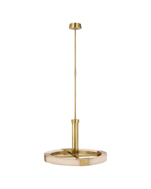 Visual Comfort Signature Covet Medium Ring Chandelier by Julie Neill