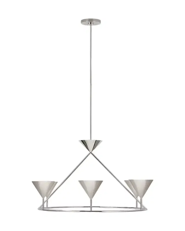 Visual Comfort Signature Orsay Large Ring Chandelier by Paloma Contreras