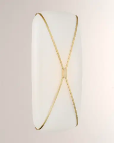 Visual Comfort Signature Fondant 24" Linear Bath Sconce in Soft Brass | Thumbnail 3 Visual Comfort Signature Fondant 24" Linear Bath Sconce in Soft Brass | Thumbnail 3