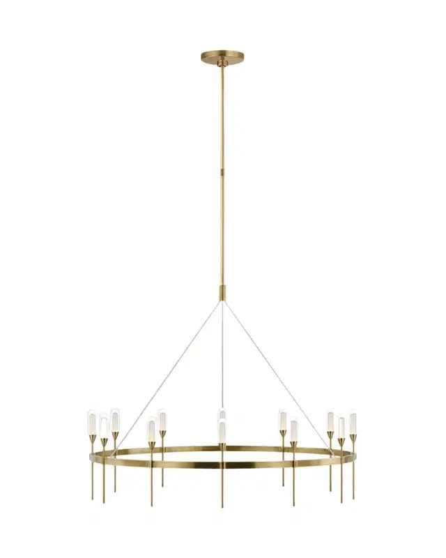 Visual Comfort Signature Overture XL Ring Chandelier by Peter Bristol