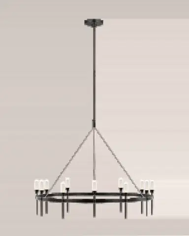 Visual Comfort Signature Overture XL Ring Chandelier by Peter Bristol | Thumbnail 2 Visual Comfort Signature Overture XL Ring Chandelier by Peter Bristol | Thumbnail 2