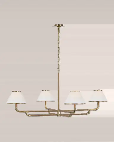 Visual Comfort Signature Rigby Grande 4-Light Chandelier by Marie Flanigan - 54" | Thumbnail 2 Visual Comfort Signature Rigby Grande 4-Light Chandelier by Marie Flanigan - 54" | Thumbnail 2
