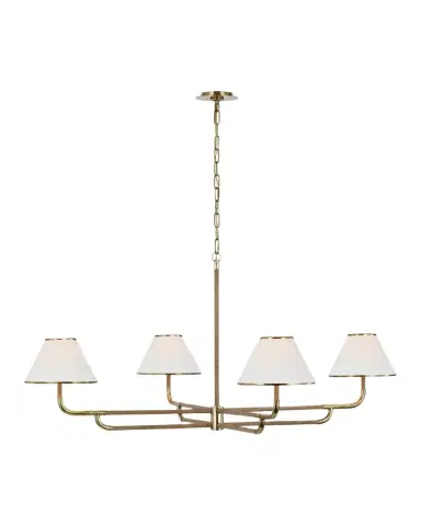 Visual Comfort Signature Rigby Grande 4-Light Chandelier by Marie Flanigan - 54" | Thumbnail 1 Visual Comfort Signature Rigby Grande 4-Light Chandelier by Marie Flanigan - 54" | Thumbnail 1
