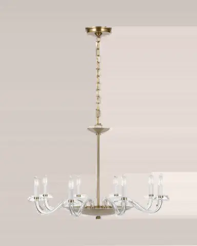 Visual Comfort Signature Brigitte Large Chandelier by Paloma Contreras | Thumbnail 2 Visual Comfort Signature Brigitte Large Chandelier by Paloma Contreras | Thumbnail 2