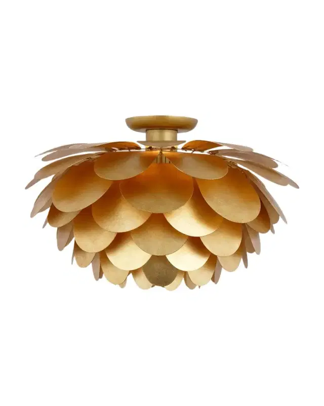 Visual Comfort Signature Cynara XL Flush Mount by Chapman & Myers - 23"