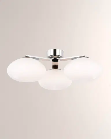 Visual Comfort Signature Marisol 3-Light XL Triple Flush Mount by Champilamaud - 27" | Thumbnail 3 Visual Comfort Signature Marisol 3-Light XL Triple Flush Mount by Champilamaud - 27" | Thumbnail 3