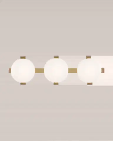 Visual Comfort Signature Marisol 28" Bath Bar in Soft Brass by Champilamaud | Thumbnail 2 Visual Comfort Signature Marisol 28" Bath Bar in Soft Brass by Champilamaud | Thumbnail 2