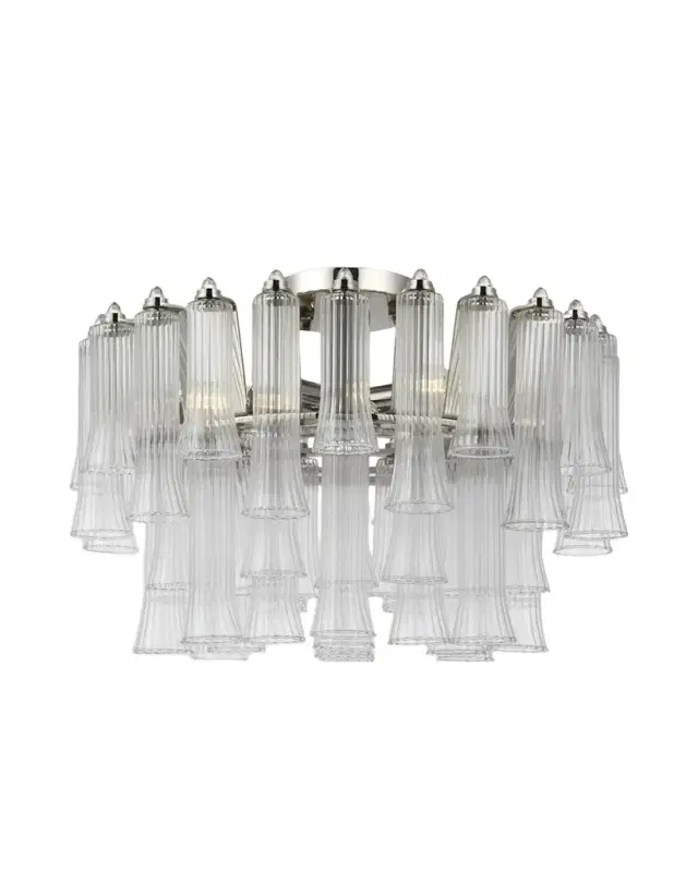 Visual Comfort Signature Lorelei 18" Semi-Flush Mount by Julie Neill