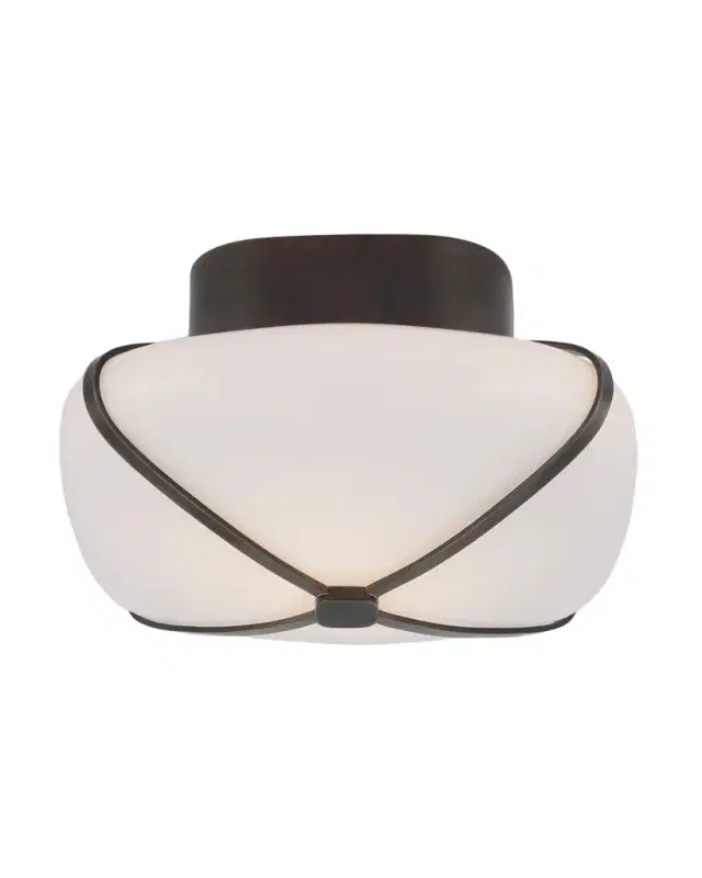 Visual Comfort Signature Fondant 9" Flush Mount by Champilamaud