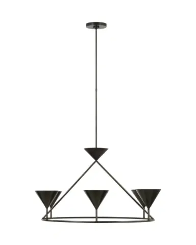 Visual Comfort Signature Orsay Large Ring Chandelier by Paloma Contreras | Thumbnail 1 Visual Comfort Signature Orsay Large Ring Chandelier by Paloma Contreras | Thumbnail 1