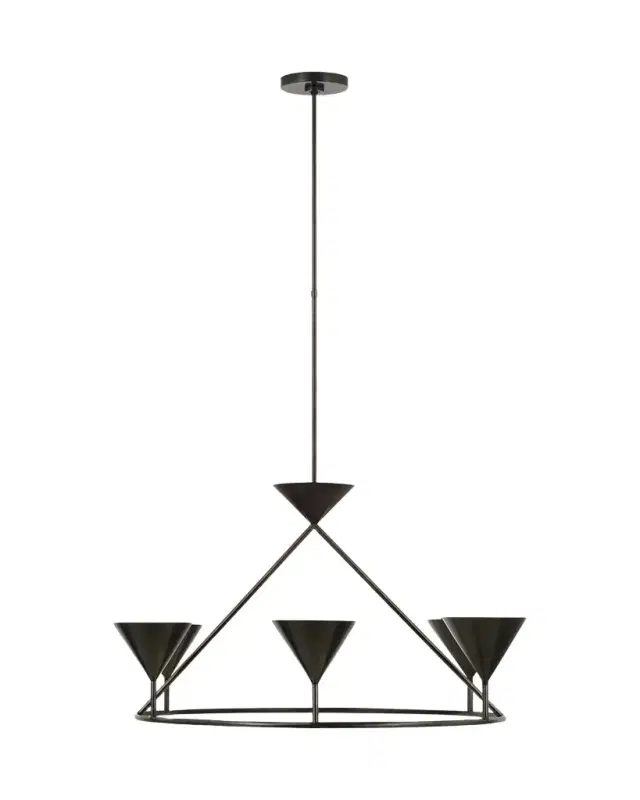 Visual Comfort Signature Orsay Large Ring Chandelier by Paloma Contreras