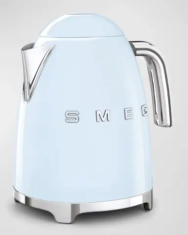 Smeg Retro Electric Kettle, Polished White | Thumbnail 2