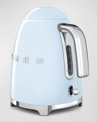 Smeg Retro Electric Kettle, Polished White | Thumbnail 3