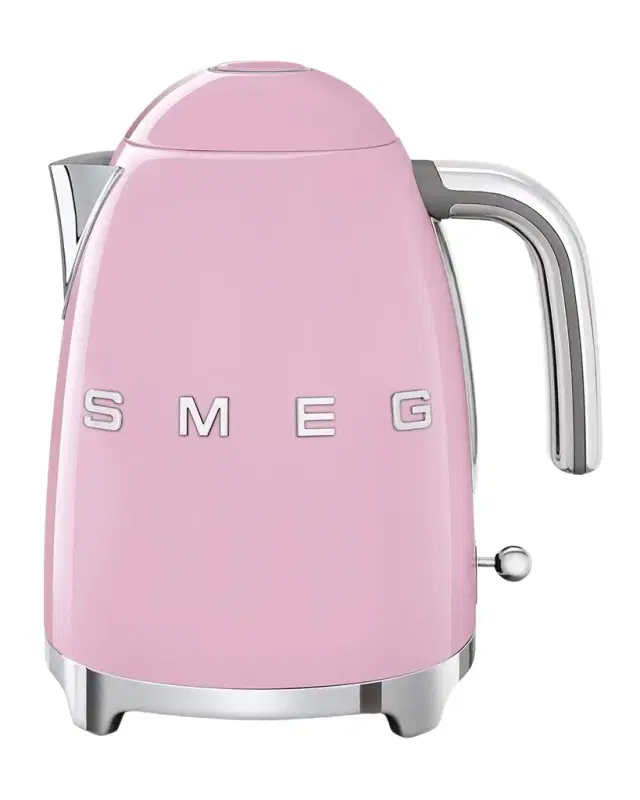 Smeg Retro Electric Kettle, Polished White