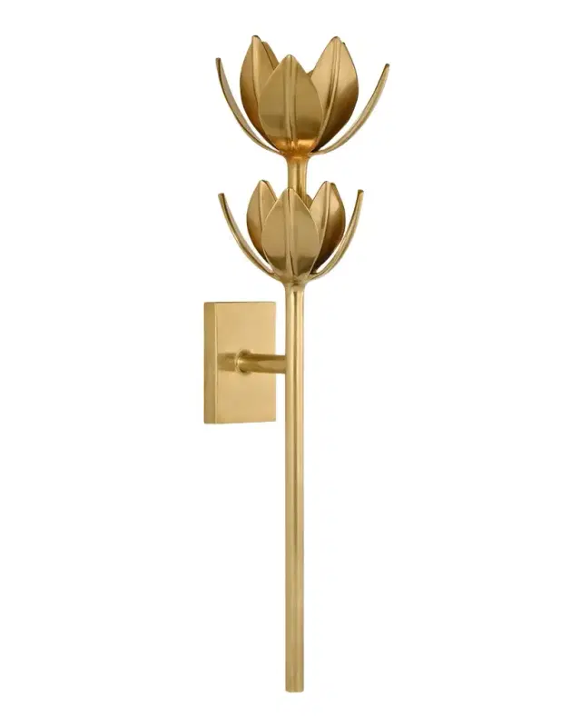 Visual Comfort Signature Alberto Large Two-Tier Sconce by Julie Neill