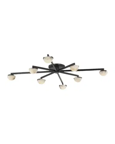 Visual Comfort Signature Pedra Extra-Large Staggered Arm Flush Mount | Thumbnail 1 Visual Comfort Signature Pedra Extra-Large Staggered Arm Flush Mount | Thumbnail 1