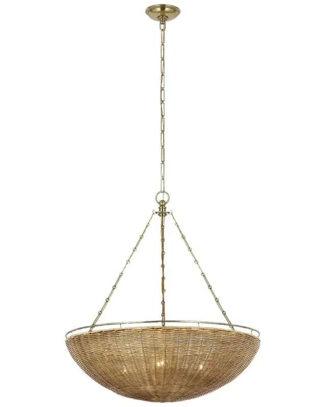Visual Comfort Signature Clovis 28" 4-Light Chandelier By Chapman & Myers