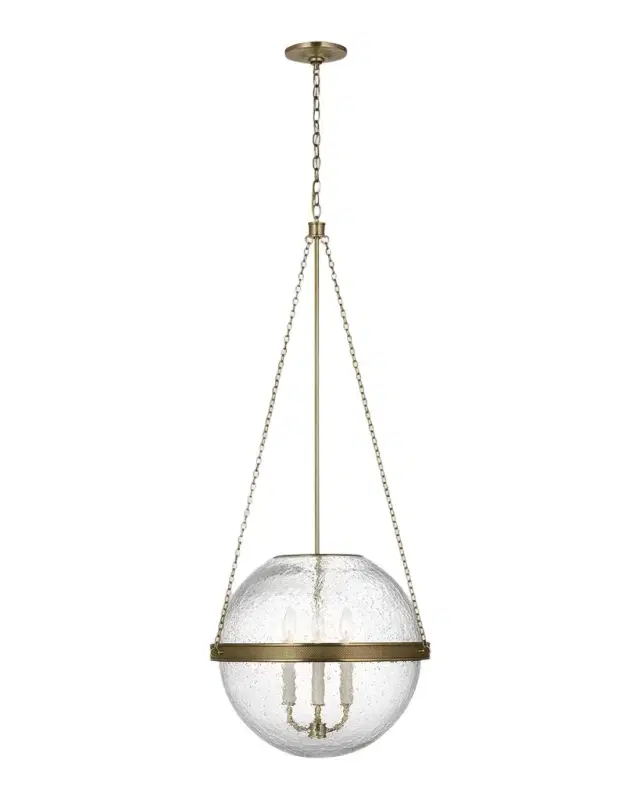 Visual Comfort Signature Reese Globe Pendant Light by Marie Flanigan
