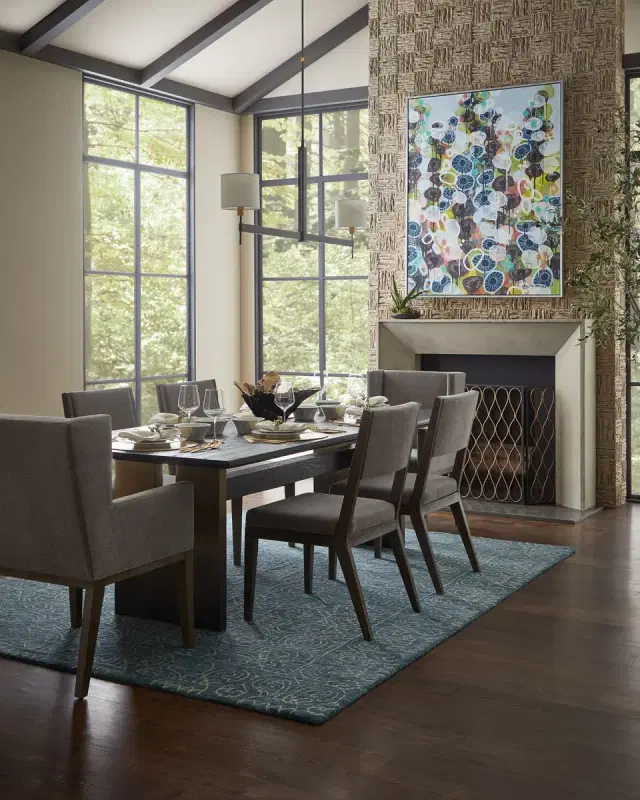 Visual Comfort Signature Brontes 54" 2-Light Linear Chandelier by Ray Booth