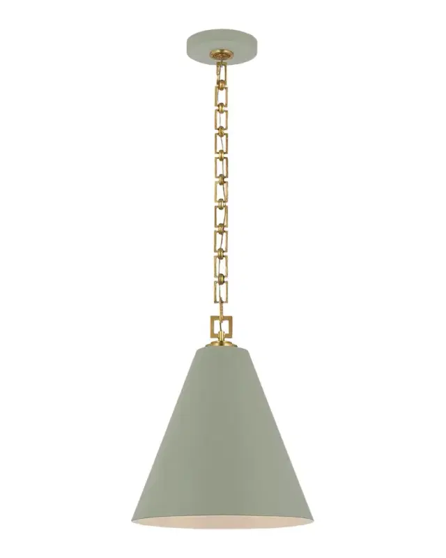 Visual Comfort Signature Theo 14" Pendant Light by Julie Neill
