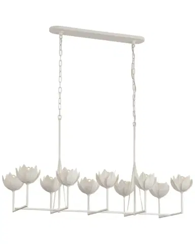 Visual Comfort Signature Alberto Linear Chandelier by Julie Neill | Thumbnail 1