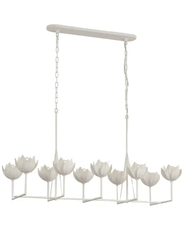 Visual Comfort Signature Alberto Linear Chandelier by Julie Neill