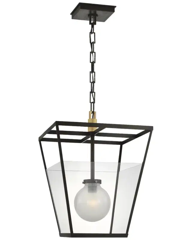 Visual Comfort Signature Illume 18" Warm Iron Lantern by Ray Booth