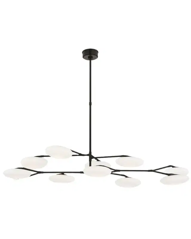 Visual Comfort Signature Brindille Extra Large Two-Tier Chandelier By Champilamaud