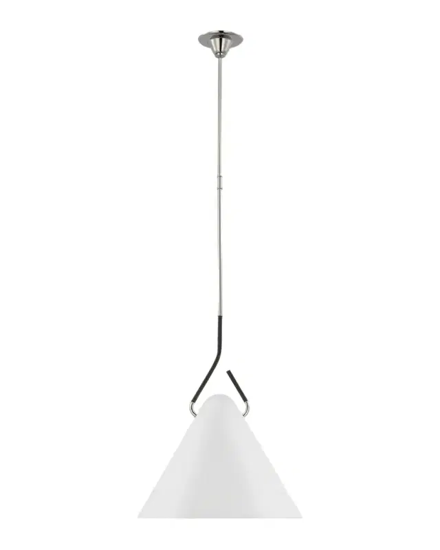 Visual Comfort Signature Laken 19" Pendant Light by Amber Lewis