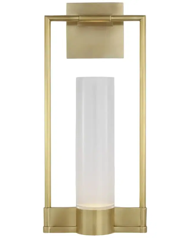 Visual Comfort Signature Lucid Single Bracketed Sconce by Ray Booth