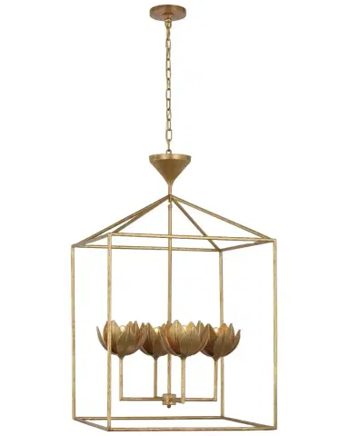 Visual Comfort Signature Alberto 24" Open Cage Lantern by Julie Neill | Thumbnail 1