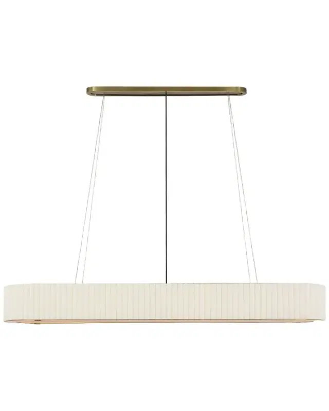 Visual Comfort Signature Palati 72" 9-Light Linear Chandelier by Ian K. Fowler