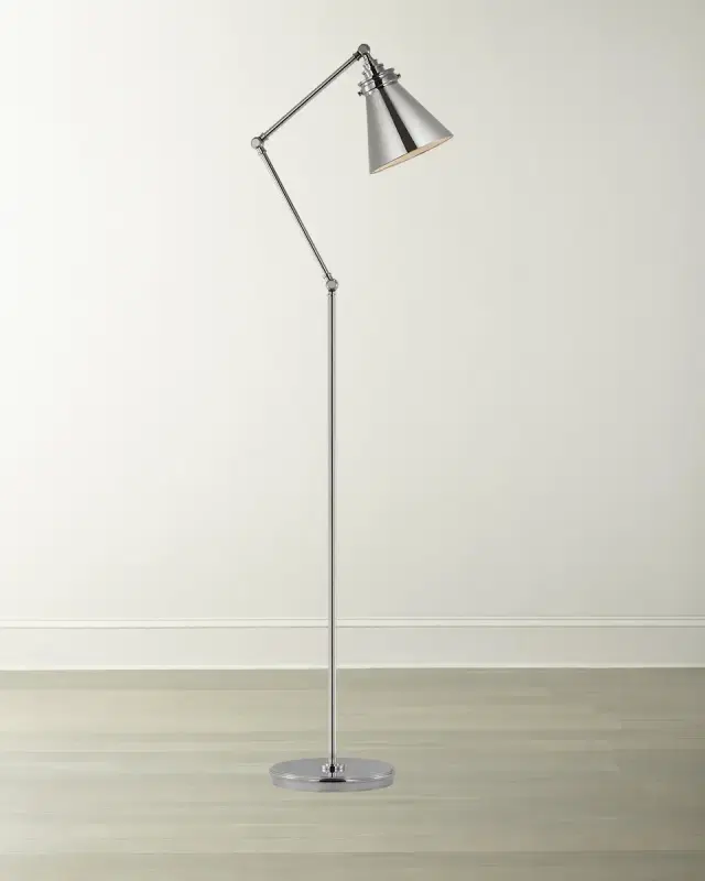 Visual Comfort Signature Parkington Articulating Floor Lamp by Chapman & Myers