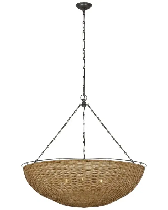 Visual Comfort Signature Clovis 38" 4-Light Chandelier by Chapman & Myers