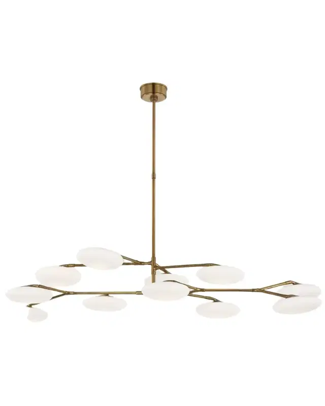 Visual Comfort Signature Brindille Extra Large Two-Tier Chandelier By Champilamaud
