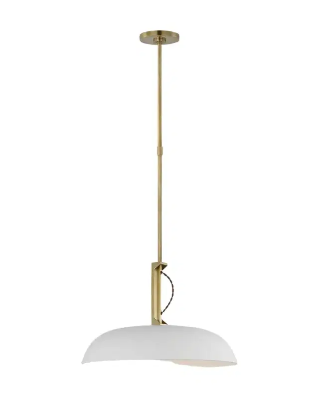 Visual Comfort Signature Cyrus Pendant Light by Amber Lewis